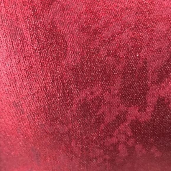 J Brand Alana High Rise Jagged Opium Python Red Size 23 New - Picture 2 of 12